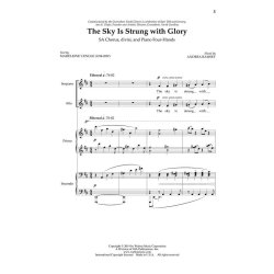 The Sky Is Strung with Glory