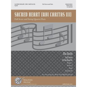Sacred Heart : String Quartet Score and Parts