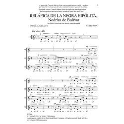 Relafica Del La Negra Hipolita, Nodriza De Bolivar