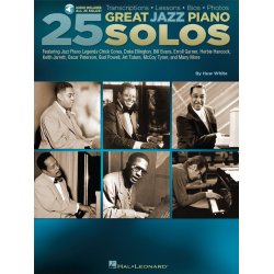 25 Great Jazz Piano Solos : Transcriptions  Lessons  Bios  Photos