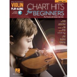 Violin Play-Along Volume 51: Chart Hits For Beginners (Book/Online Audio)