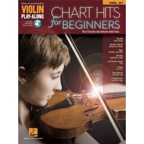 Violin Play-Along Volume 51: Chart Hits For Beginners (Book/Online Audio)