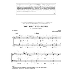 Salzburg Missa Brevis