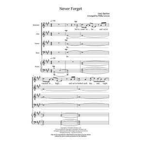 Never Forget : ShowTrax CD