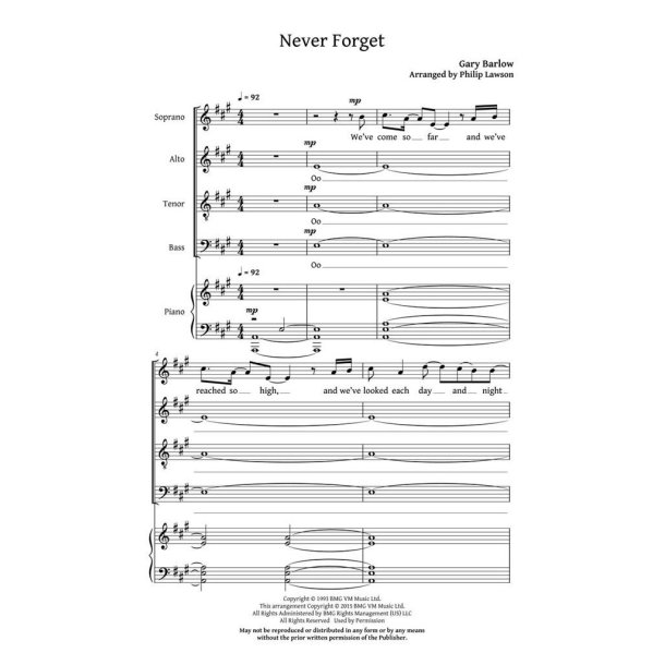 Never Forget : ShowTrax CD