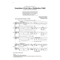 Sometimes I Feel Like a Motherless Child