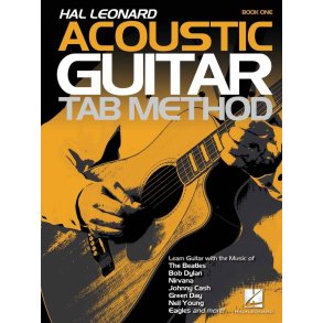 Hal Leonard Acoustic Guitar Tab Method Book 1 : Book Only