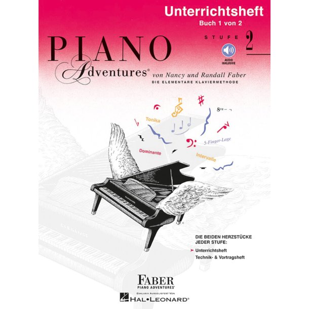 Piano Adventures: Unterrichtsheft Stufe 2 : German Edition - Deutsche Ausgabe
