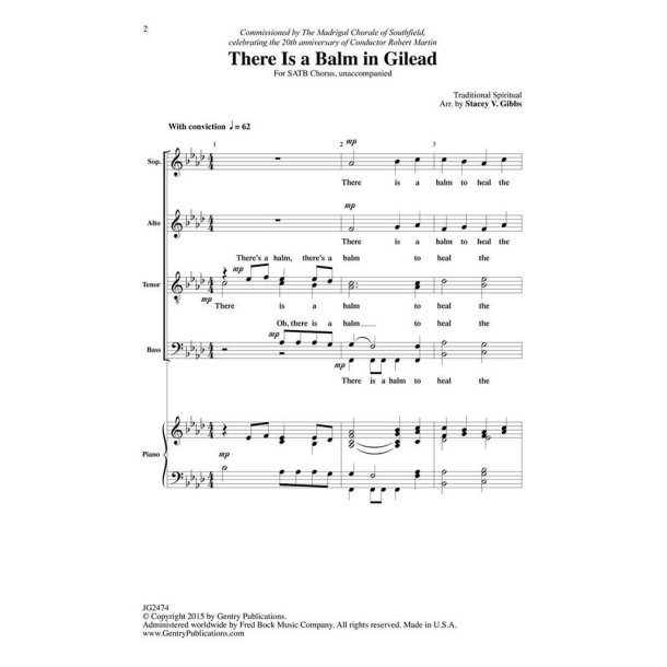 There Is a Balm in Gilead