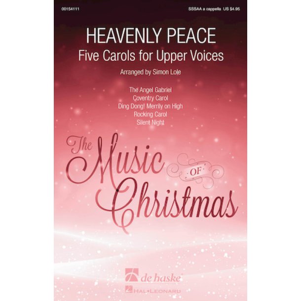 Heavenly Peace : Five Carols for Upper Voices