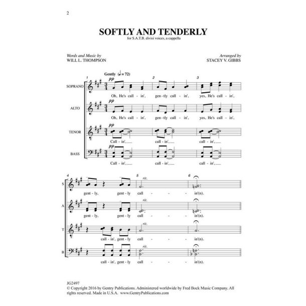 Softly and Tenderly