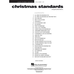 Christmas Standards : Jazz Piano Solos Series Volume 45