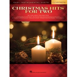 Christmas Hits for Two Clarinets : Easy Instrumental Duets