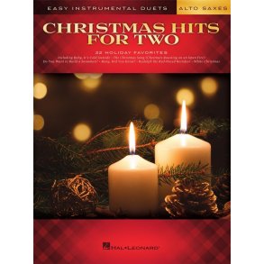 Christmas Hits for Two Alto Saxes : Easy Instrumental Duets