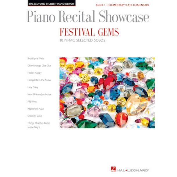 Festival Gems Book 1 : 10 Outstanding NFMC Elementary/Late Elementary Solos Piano Recital Showcase
