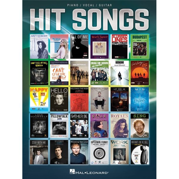 Hit Songs : Piano, Vocal, Guitar