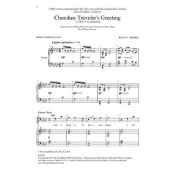 Cherokee Traveler's Greeting