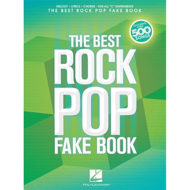 The Best Rock Pop Fake Book