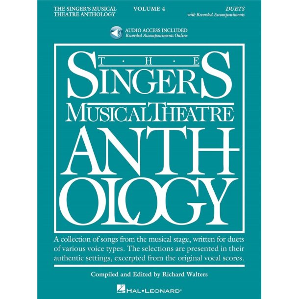 Singer's Musical Theatre Anthology: Duets Volume 4 : Book/Online Audio