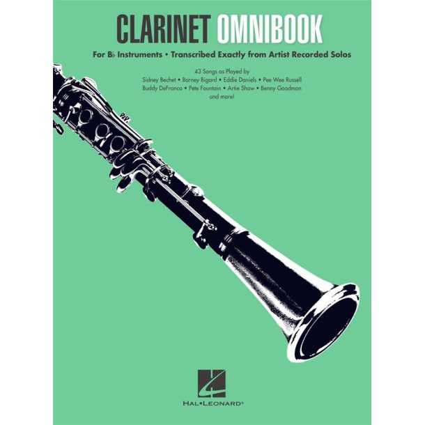 Clarinet Omnibook for B-flat Instruments : Transcribed Exactly from Artist Recorded Solos