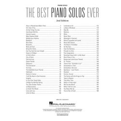The Best Piano Solos Ever (2nd Edition)