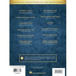 Theatre Songs - Mens Edition : 12 Songs in Full, Authentic Editions, Plus 16-Bar Audition Versions