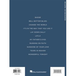 Eric Clapton - Easy Piano Collection