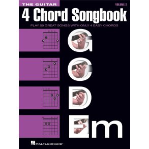 The Guitar 4-Chord Songbook - Volume 2 : (G-C-D-Em)