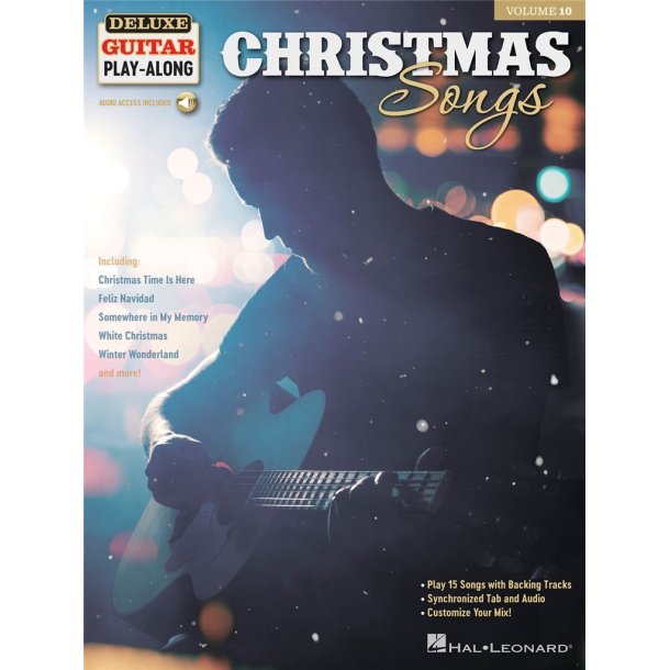 Christmas Songs : Deluxe Guitar Play-Along Volume 10