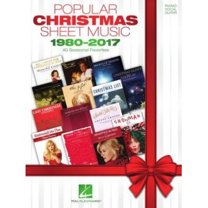 Popular Christmas Sheet Music - 1980-2017