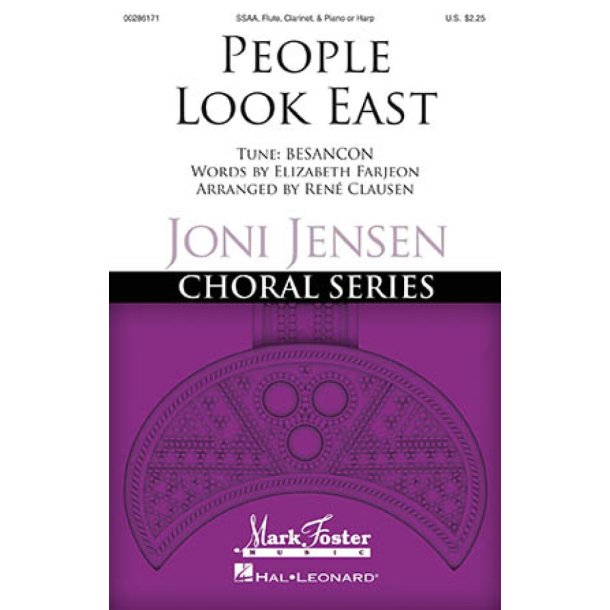 People, Look East : Joni Jensen Choral Series