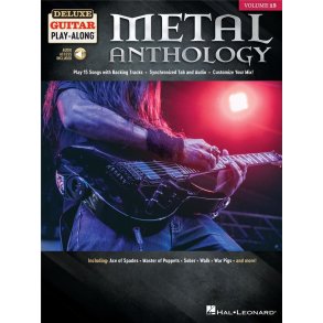 Metal Anthology : Deluxe Guitar Play-Along Volume 15