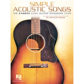 Simple Acoustic Songs : The Easiest Easy Guitar Songbook Ever
