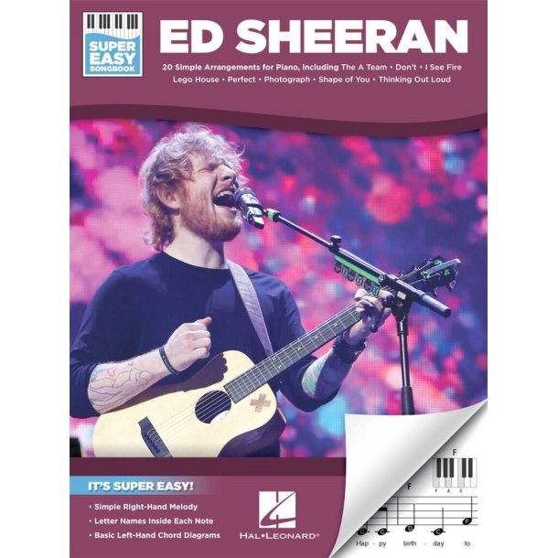 Ed Sheeran - Super Easy Songbook