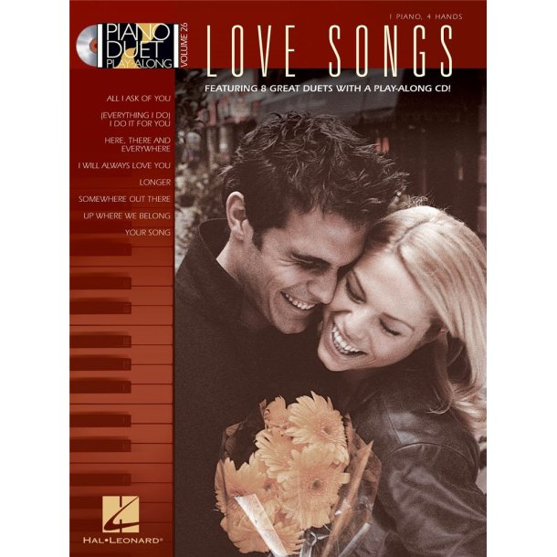 Love Songs : Piano Duet Play-Along Volume 26