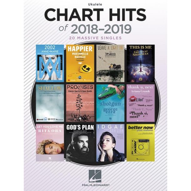 Chart Hits Of 2018-2019 - Ukulele