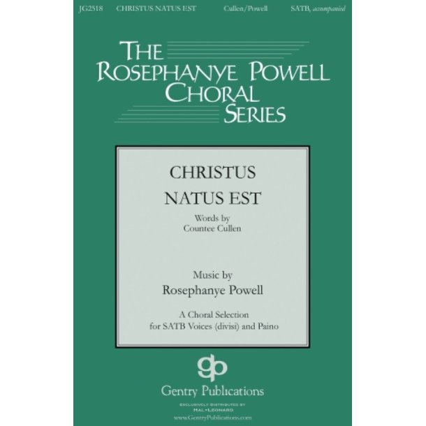 Christus Natus Est : Accompaniment Score & Parts
