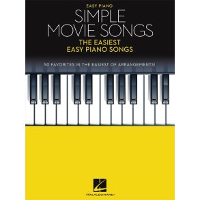 Simple Movie Songs : The Easiest Easy Piano Songs