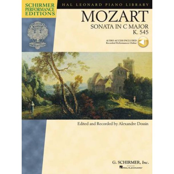 Piano Sonata in C Major, K.545 : Schirmer Performance Editions