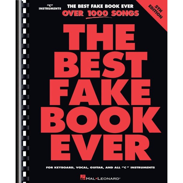 Best Fake Book Ever - 5th Edition C Edition