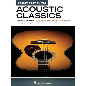 Acoustic Classics - Really Easy Guitar Series : 22 Songs with Chords, Lyrics & Basic Tab