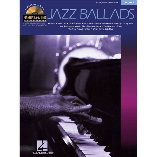 Jazz Ballads : Piano Play-Along Volume 2