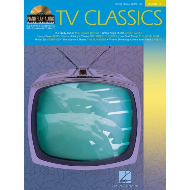 TV Classics : Piano Play-Along Volume 16