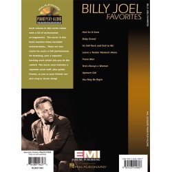 Piano Play-Along Volume 61: Billy Joel Favourites