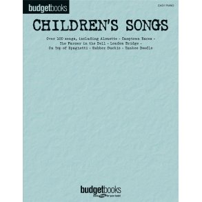 Children's Songs : Budget Books