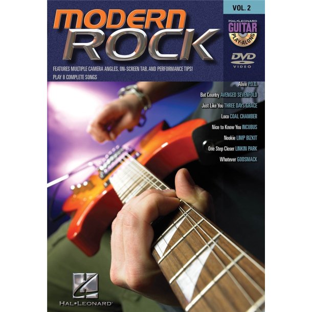 Guitar Play-Along DVD Volume 2: Modern Rock