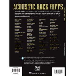 Acoustic Rock Riffs : Over 4 Essential Classics