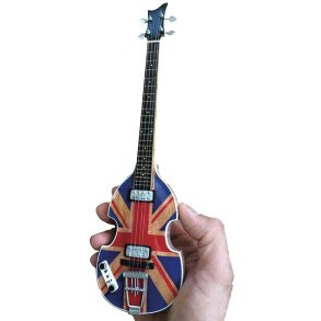 Paul Mccartney Union Jack Mini Violin Bass Replica