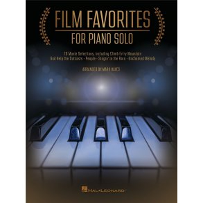 Film Favorites for Piano Solo : 10 Movie Selections