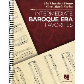 Intermediate Baroque Era Favorites : The Classical Piano Sheet Music Series
